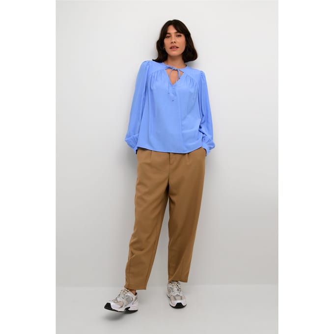 Blouse met lange mouwen Regular fit Vista Blue