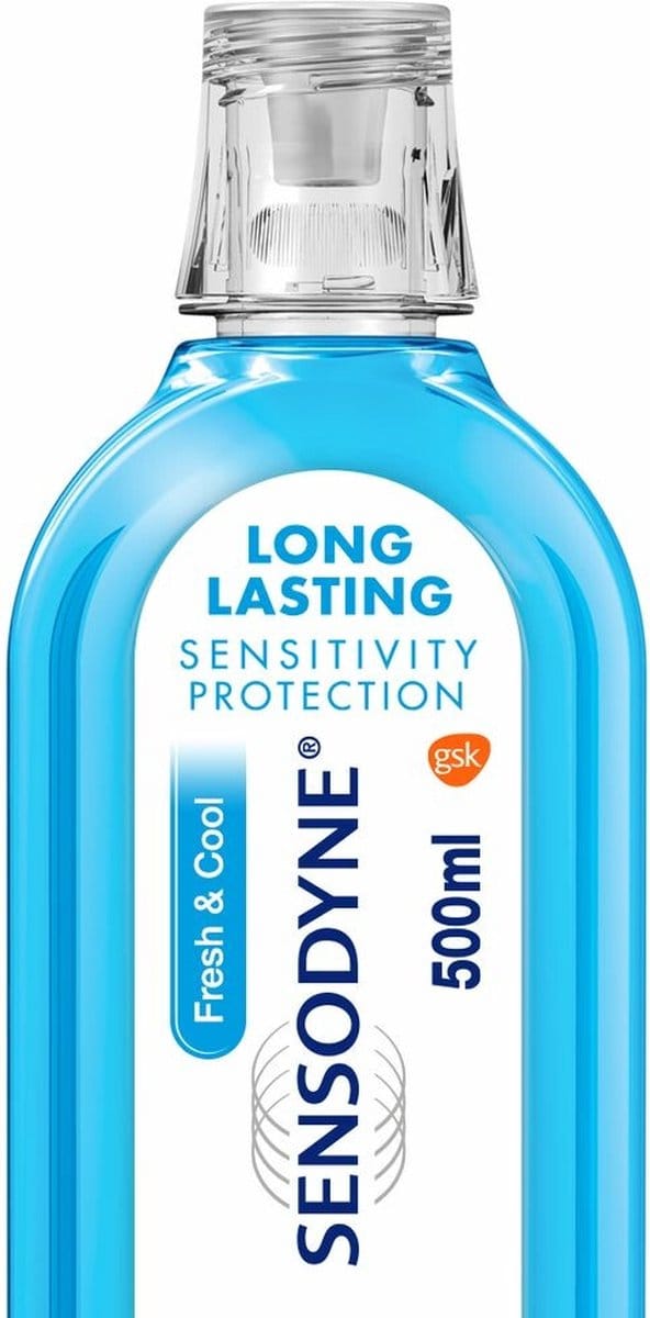 Sensodyne - Mondwater - Fresh & Cool - 500ml x 3
