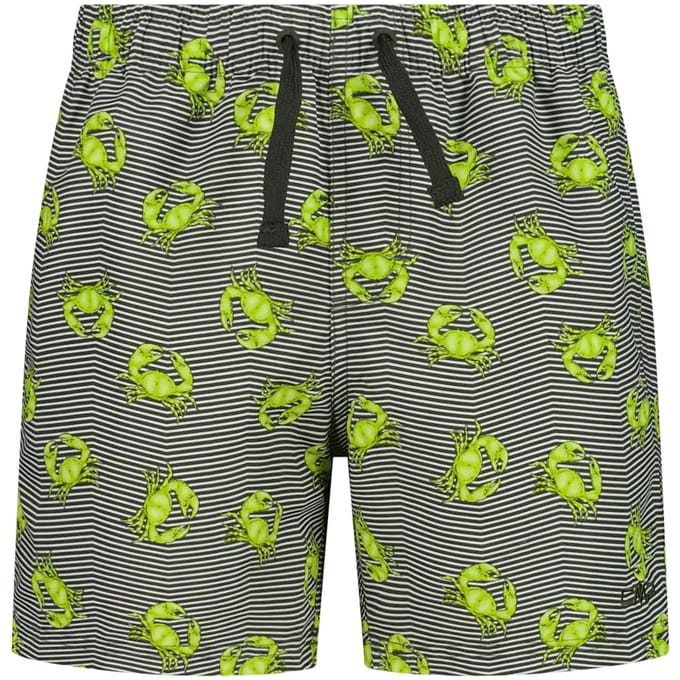 Gestreepte zwemshort met krabmotief kind CMP