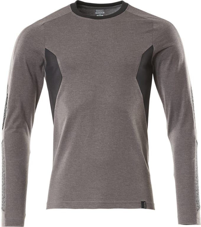 Mascot T-Shirt, Langarm Accelerate 18381-959 Dunkelanthrazit/Schwarz-L