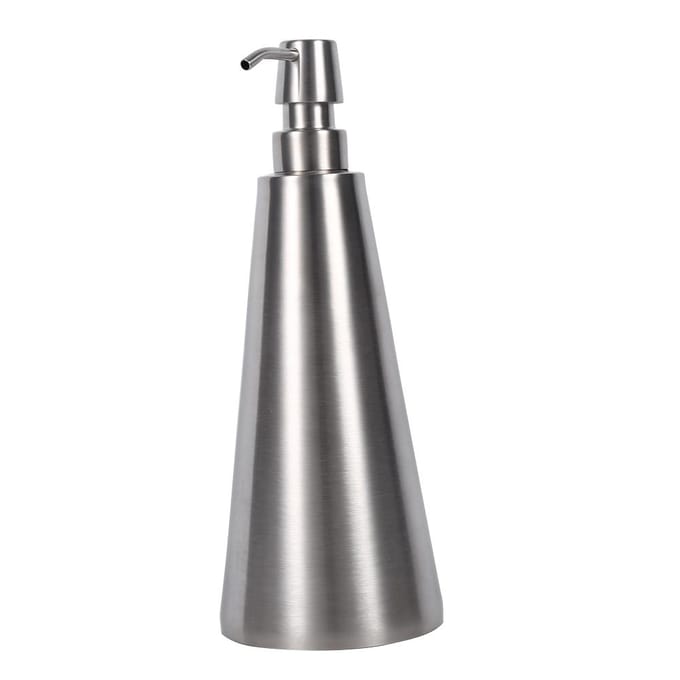 1PC 800ml Grote Capaciteit RVS Pomp Zeepdispenser Aanrecht Badkameraccessoire gray