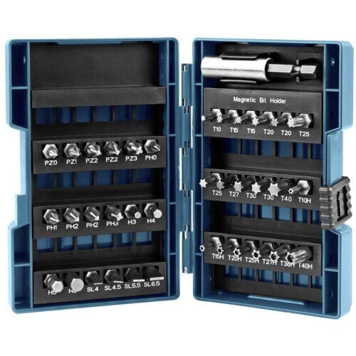 Makita B-28606 B-28606 Bitset 37-delig 1 (25 mm) Incl. bithouder