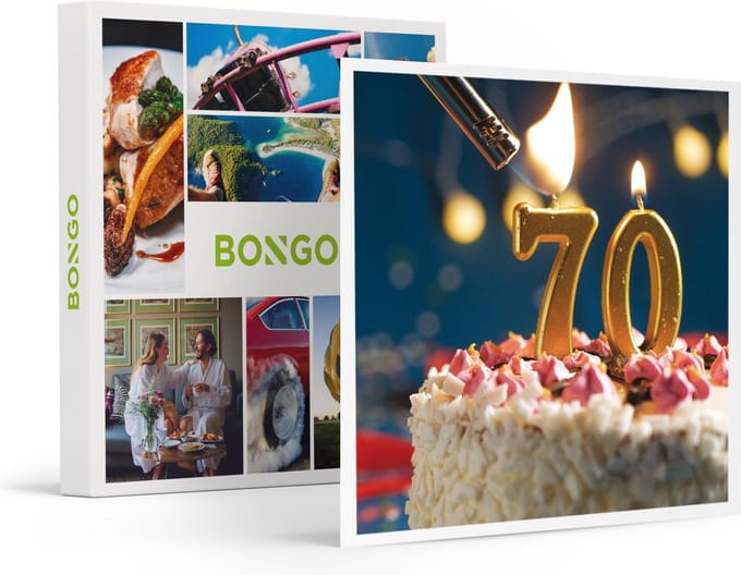Bongo Bon -Hiep, Hiep, Hoera: 70 Jaar!- Cadeaukaart