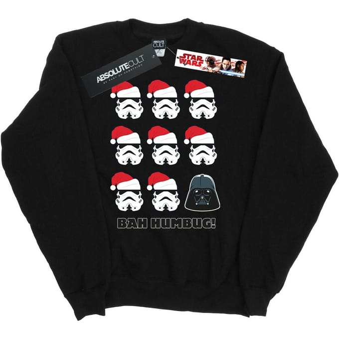 Star Wars Heren Kerstmis Humbug Sweatshirt (Zwart)