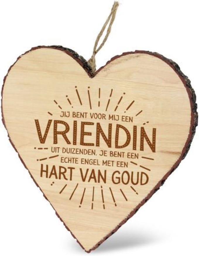 Mijn Hart - Decoratief Hart - Vriendin