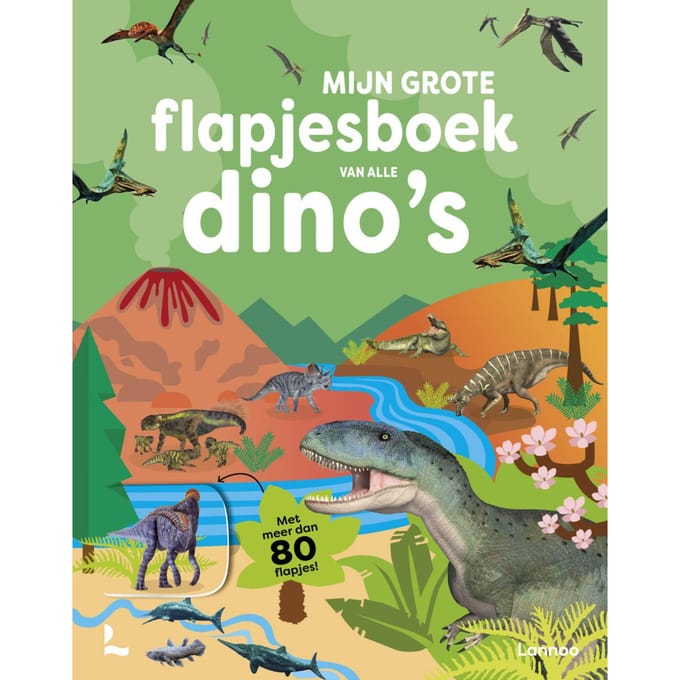 Boek Mijn Grote Flapjesboek Van Alle Dino's