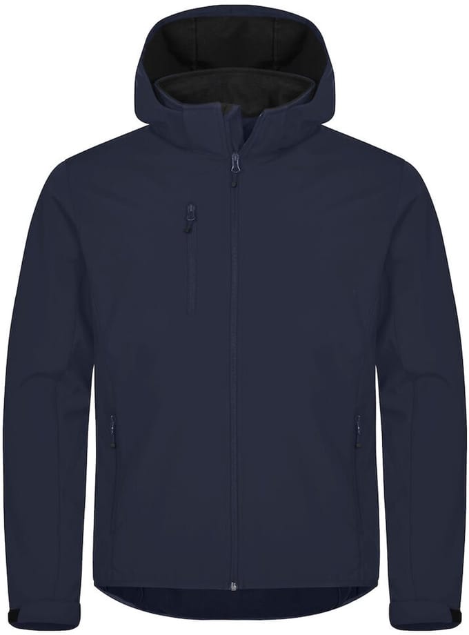 Clique Classic Softshell Hoody 0200912 - Dark Navy - 4XL