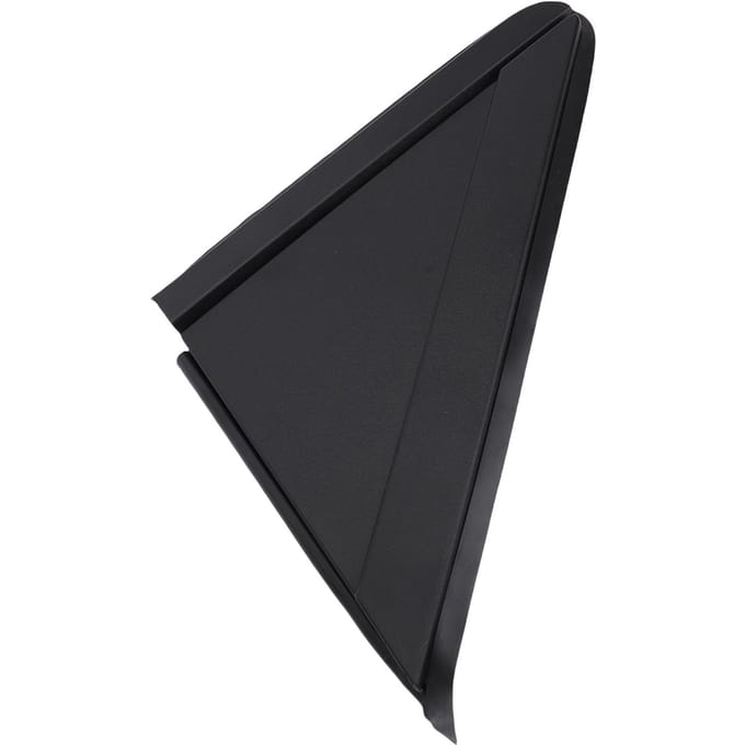Driehoekige hoekbekleding voor achteruitkijkspiegel, kunststof, stijlvolle look, weerbestendig, vervanging voor Grand black