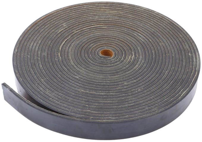 Wovar Boomband op Rol 25 meter Rubber | Per Rol