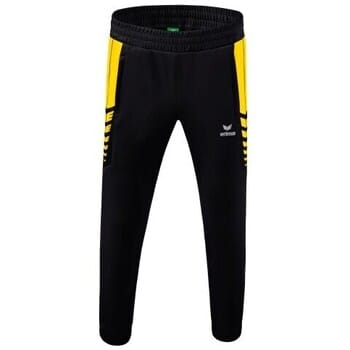 Erima Six Wings Worker Broek Heren - Geel / Zwart | Maat: S