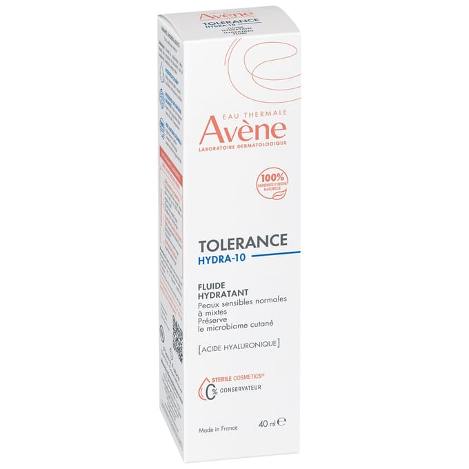 Avène Tolérance Hydra 10 Hydrataterende Fluide Gevoelige normale tot gemengde huid 40 Crème