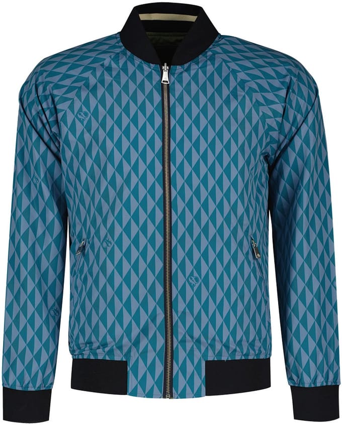 Scotch & Soda 180290 Bomberjack Blauw S Man