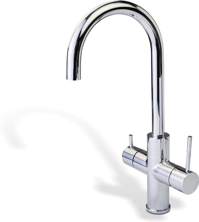 ACE 3 in 1 kokend water kraan - keukenkraan + boiler - C-uitloop - Chroom