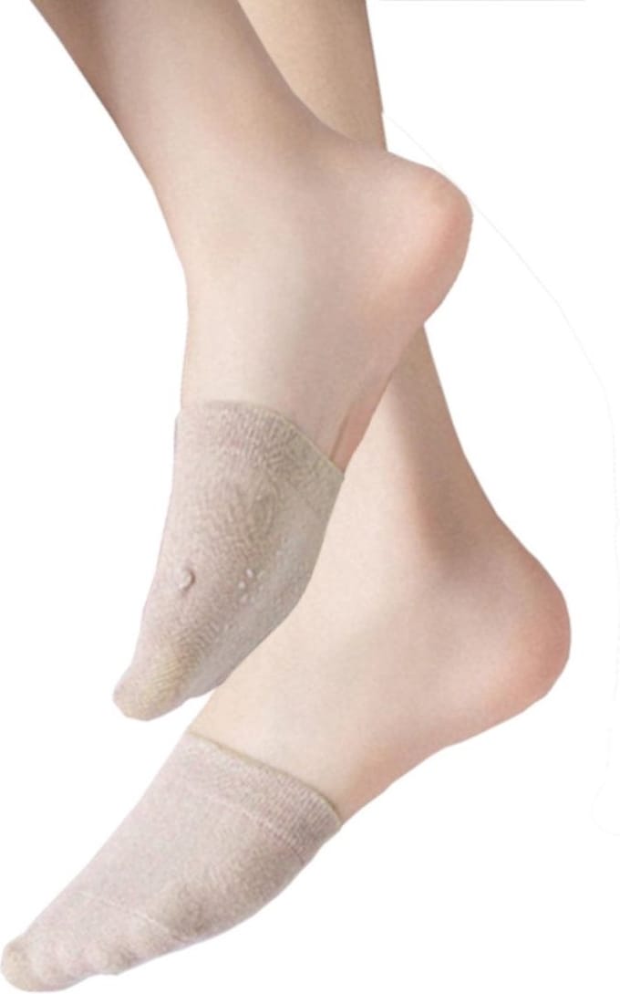 Topsocks teensokjes ABS katoen 2-pack natural