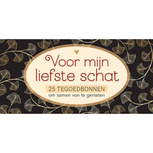 Voor Mijn Liefste Schat 25 Tegoedbonnen - ZNU