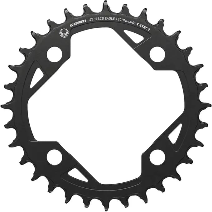 Sram kettingblad Eagle 12V 32T E-MTB Steek 94 aluminium zwart