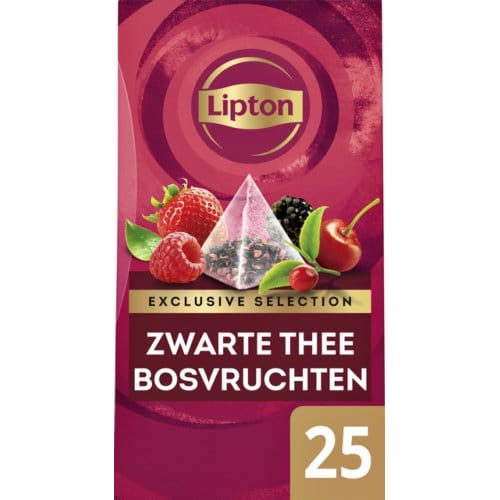 Lipton - Exclusive selection thee bosvruchten - 25 Pyramide zakjes
