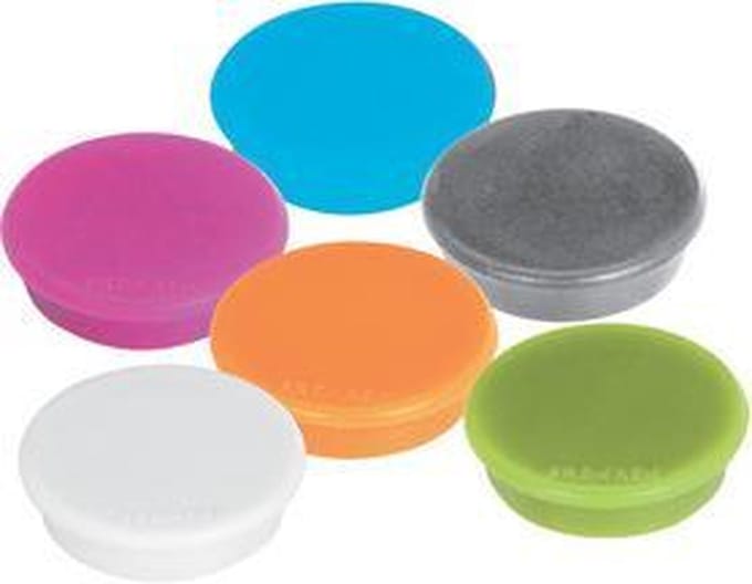 FRANKEN MagFun magnetische klem, diameter: 32 mm, roze