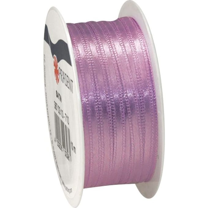 Satijnen lint, 3 mm - Lila