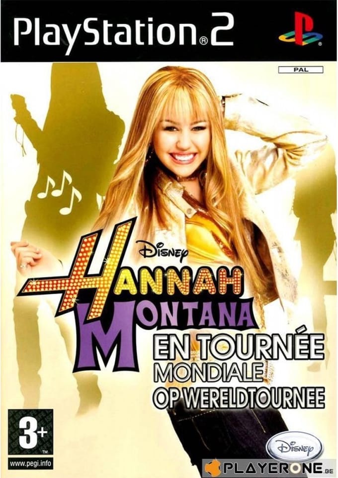 Hannah Montana op wereldtournee (ps2 used game)