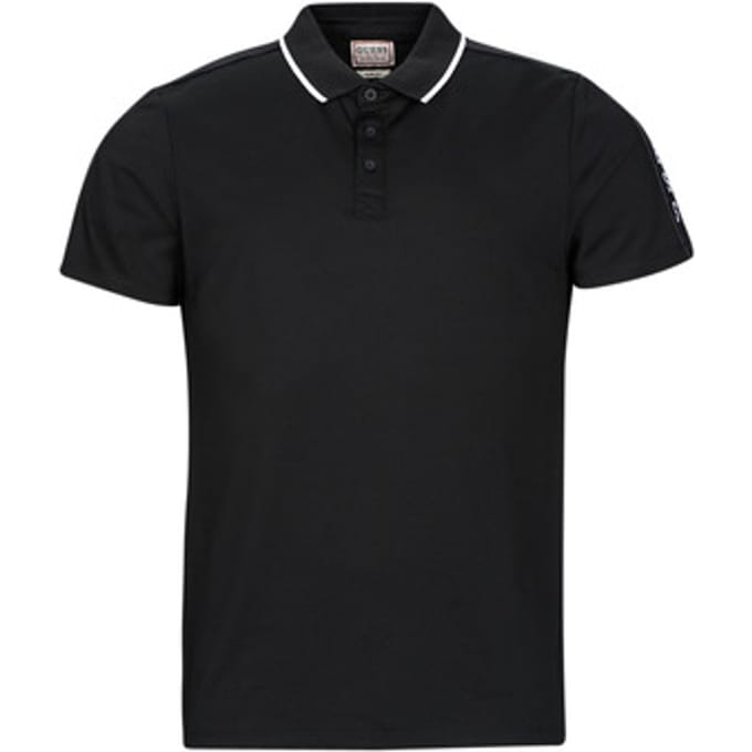 Polo Shirt Korte Mouw Guess PAUL PIQUE TAPE