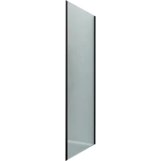 Egua Helder Vaste Douchewand - Gehard Glas 8mm - 90x200cm - Industrieel