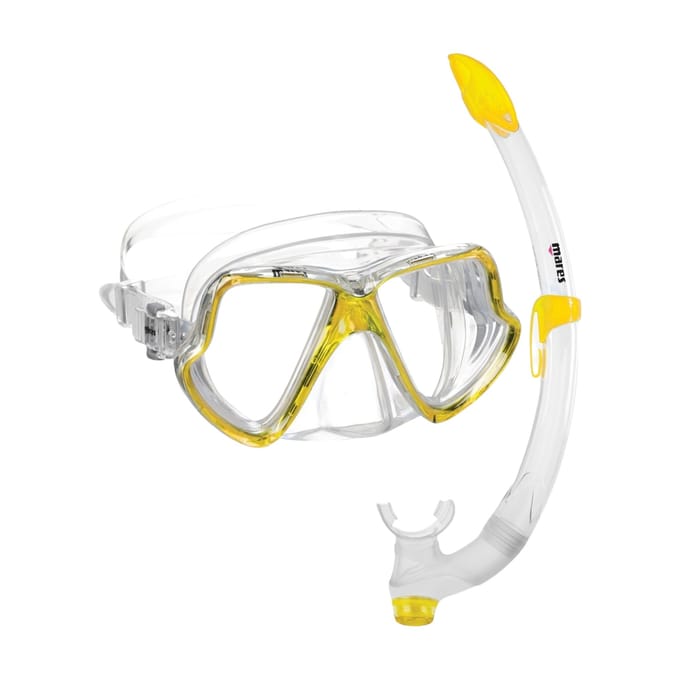 Mares Wahoo masker en snorkel - Geel
