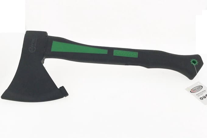 Hofftech Handbijl - Ergonomisch antislip handvat - Gehard staal - 38 cm - 600 gram