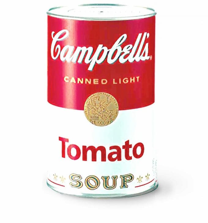 Ingo Maurer - Canned Light led - rood