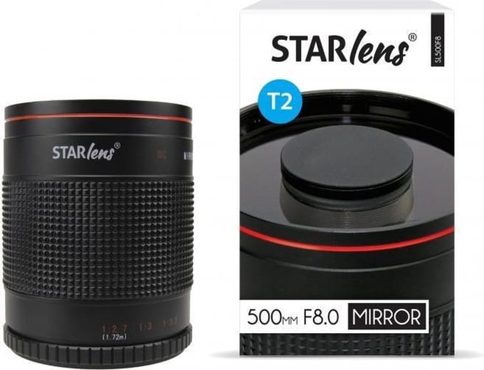 Starblitz 500mm F8 Starlens Spiegelobjectief