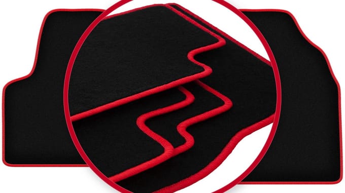 CARLUX-RED automatten voor: Citroen Jumpy I bestelwagen (1994-2006)