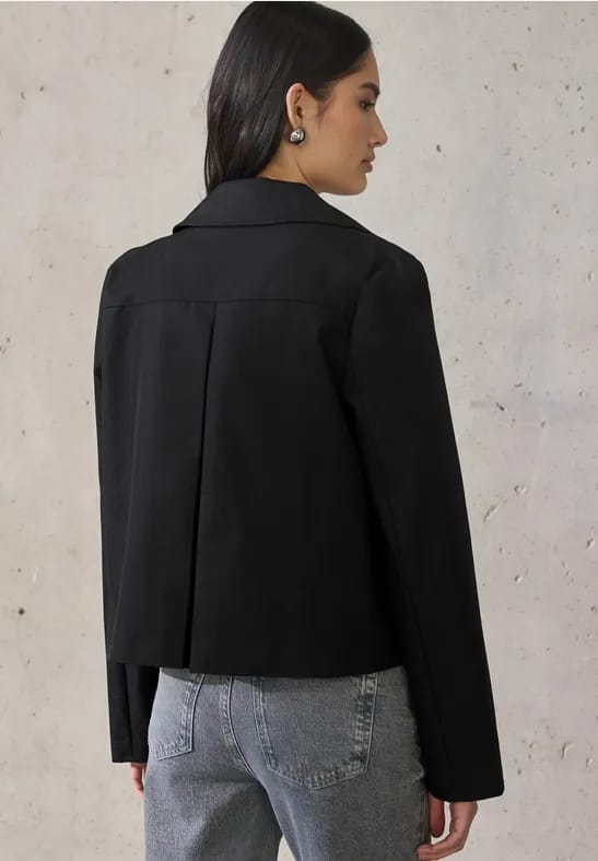 Korte trenchcoat