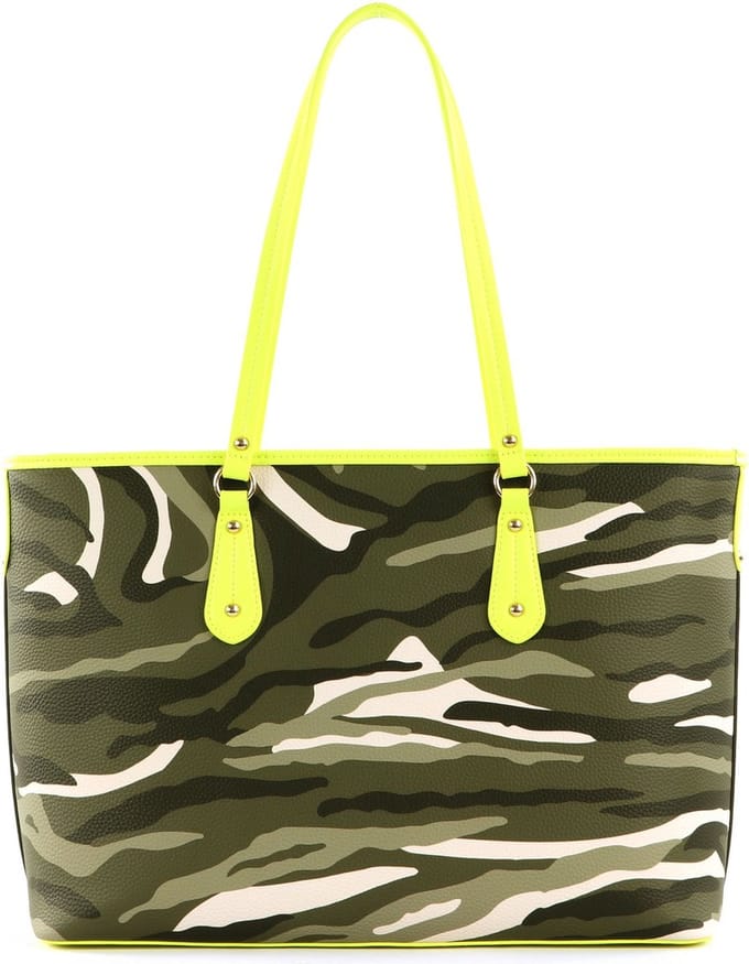 LIU JO Handtas Esploratri Shopping Bag Camouflage Veelkleurig