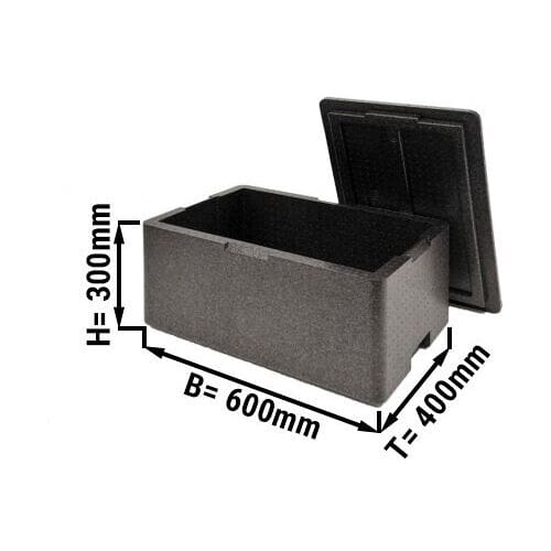 GGM Gastro Thermobox - GN 1/1 - 45,4 Liter Zwart