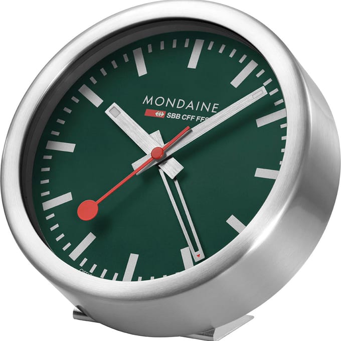 Mondaine Railways A997.MCAL.66SBV Mini Table and Wall Clock Klok