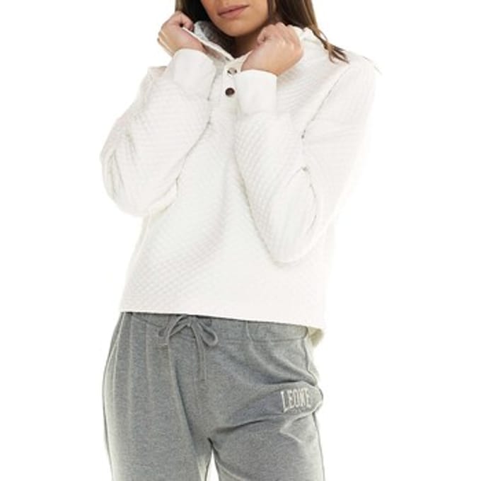 Sweaters Leone 1947 Woman Crop Quilted Leisure