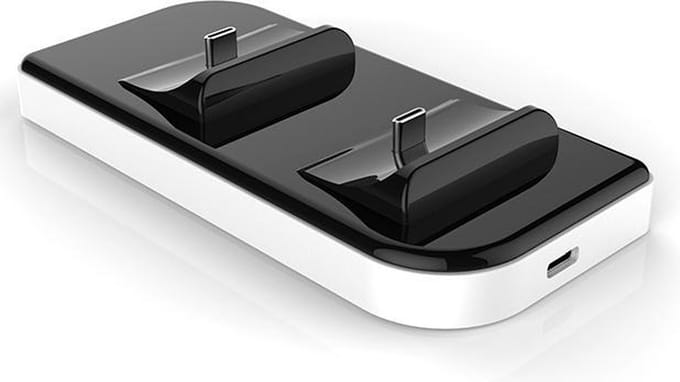 Oplaadstation Geschikt voor: Playstation 5 | Docking station | Laadstation | DualSense Charging | Charger voor 2 Controllers | USB C Kabel | PS5 Controller Charging Dock