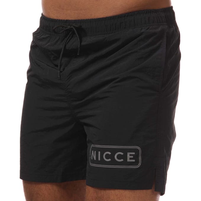 NICCE Plint zwemshort voor heren, zwart