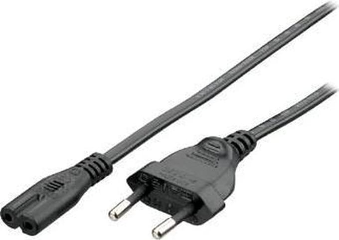 Equip electriciteitssnoeren Euro Power Cable, black
