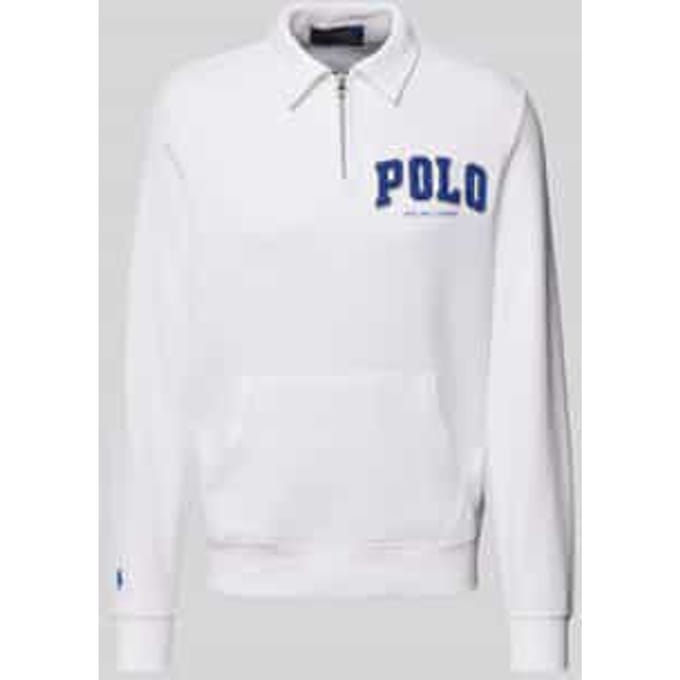 Sweaters Polo Ralph Lauren SWEATSHIRT DEMI ZIP EN MOLLETON