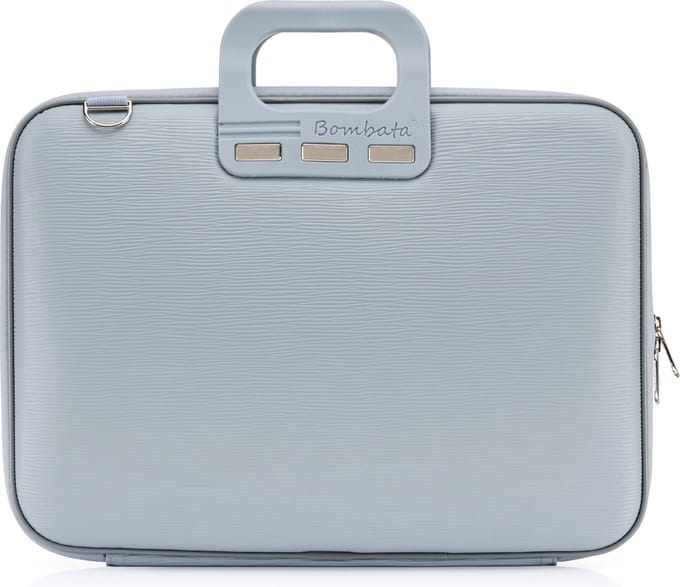 Bombata Wave' 15 inch Laptoptas - 15,6 inch - Lichtblauw