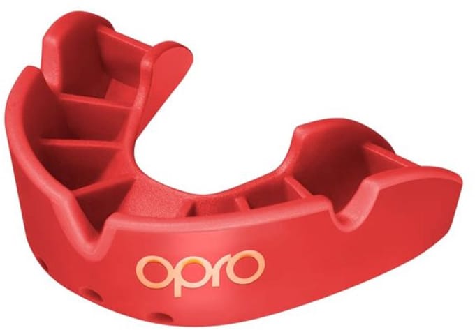 Opro Bronze Enhanced Fit Mouthguard Hockey Bitje - Maat S