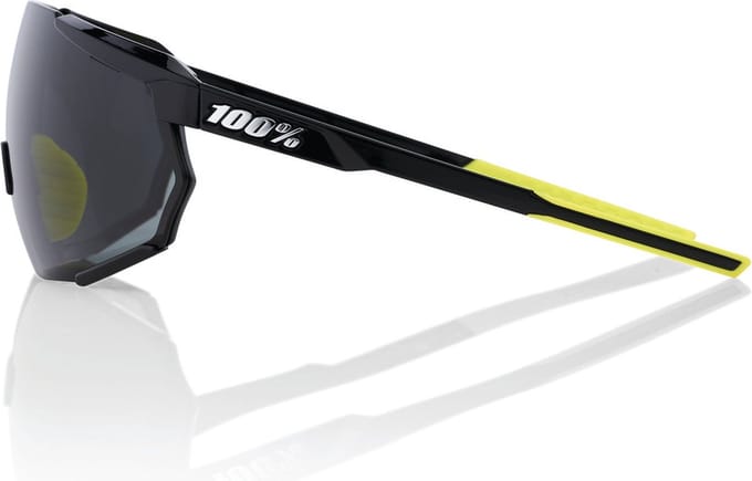 100% Racetrap 3.0 - Gloss Black - Smoke Lens