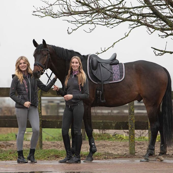 Harry's Horse Zadeldek Just Ride Urban Anthracite - Full
