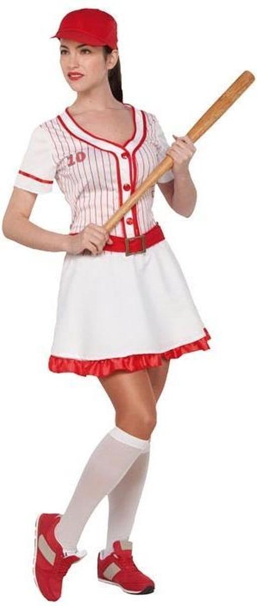 Honkbal Kostuum Vrouw - Maat M/L