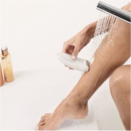 Braun Silk-epil 5-805 dames epilator - draadloos en met netstroom gebruik - massage roller - precisie koplamp