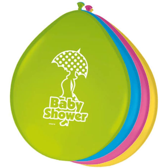 Folat - Baby shower Ballonnen 8 stuks