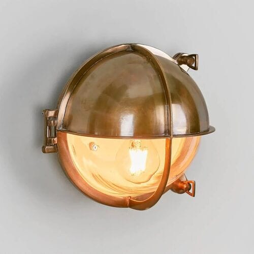 KS Verlichting Scheepslamp Taylor Large Antiek Messing