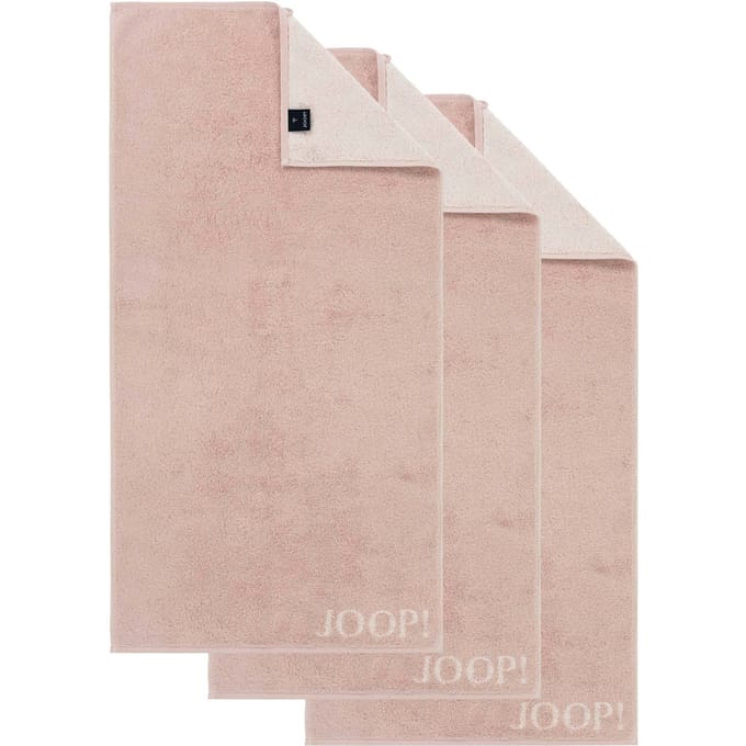 JOOP! Handdoek Classic / Infinity / Signature Een maat, 50x100 Set van 3