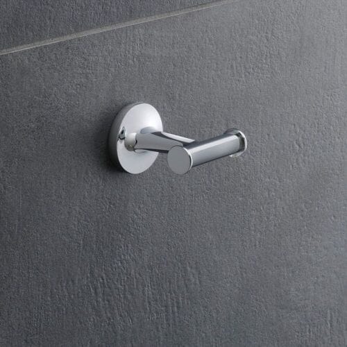 Duravit Starck T handdoekhaak dubbel 6x7.6cm chroom